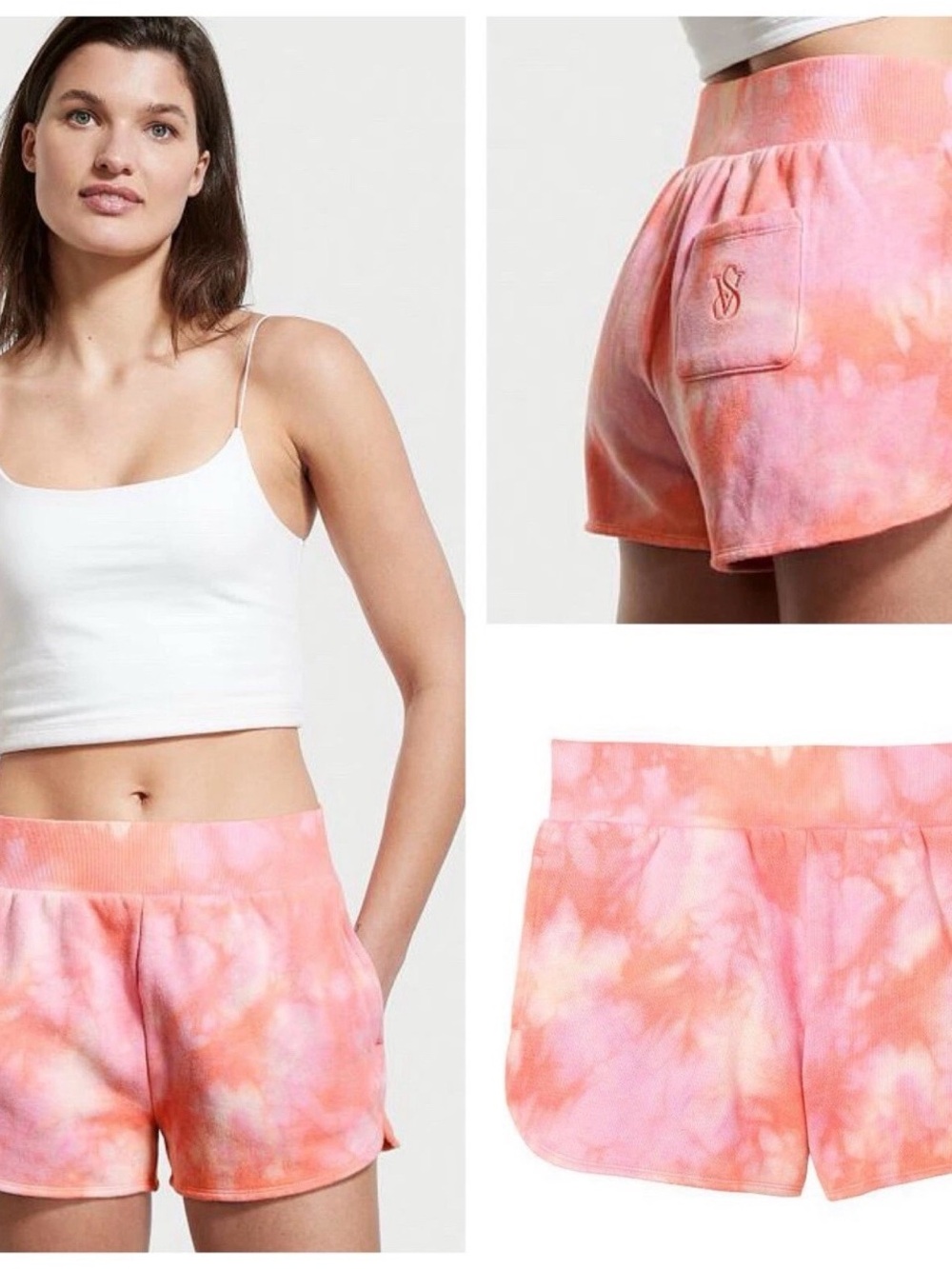 VICTORIA'S SECRET On Point  High Waist Sweats Lounge Shorts Shorts XL